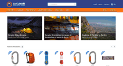 Desktop Screenshot of lacumbreonline.cl
